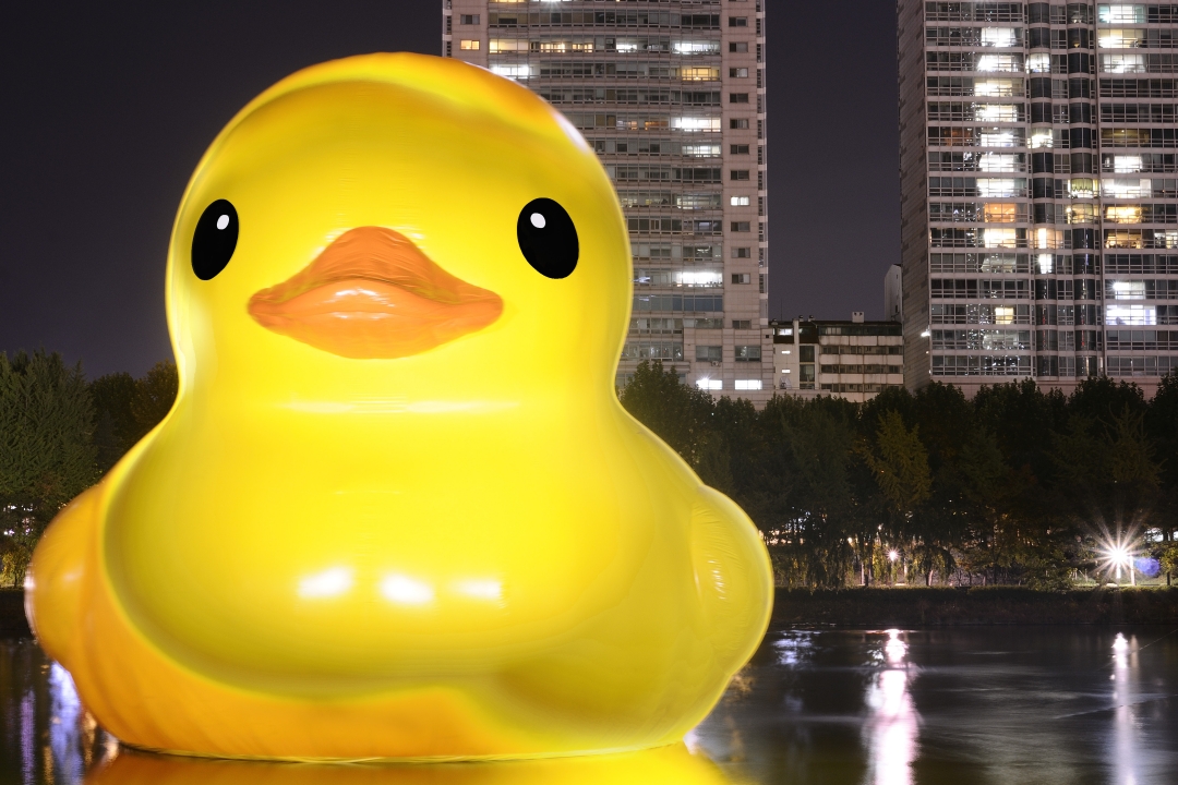 Seoul Photos: Giant Rubber Duck in&nbsp;Seoul