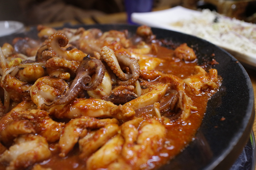 Restaurants in Seoul: Ojju Octopus and Fondue (오쭈&nbsp;쭈꾸미&퐁듀