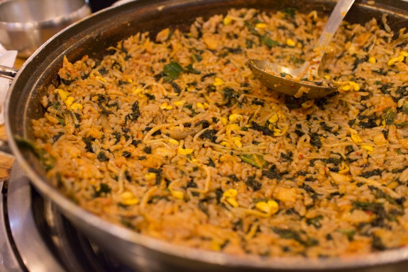 평창할마이집 감자탕 볶음밥