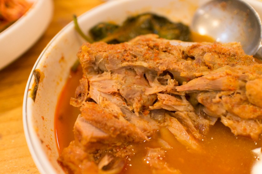 평창할마이집 감자탕 pork bone