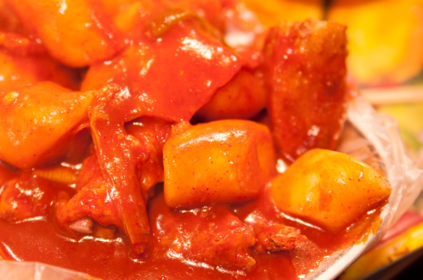 The best tteokbokki I've had so far located at 재일 시장 in Uijeongbu.