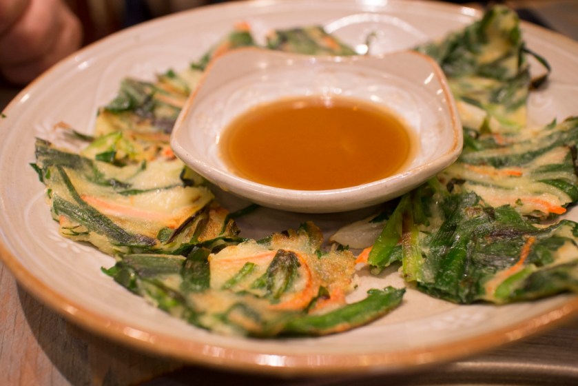 Masan Agujjim 마산아구찜 pancakes 파전 