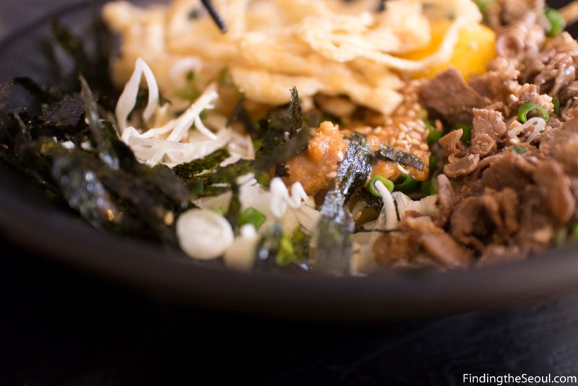 돈텐동식당 Dontendong Shikdang Kara Miso udong close up