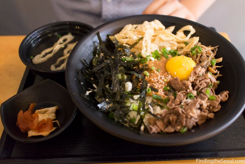 돈텐동식당 Dontendong Shikdang Kara Miso Udong Set