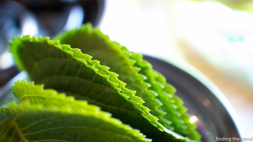 Janggun Chicken Kalbi Perilla Leaf