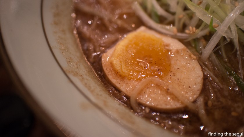 Menyasandaime 멘야산다이메 Egg closer Up